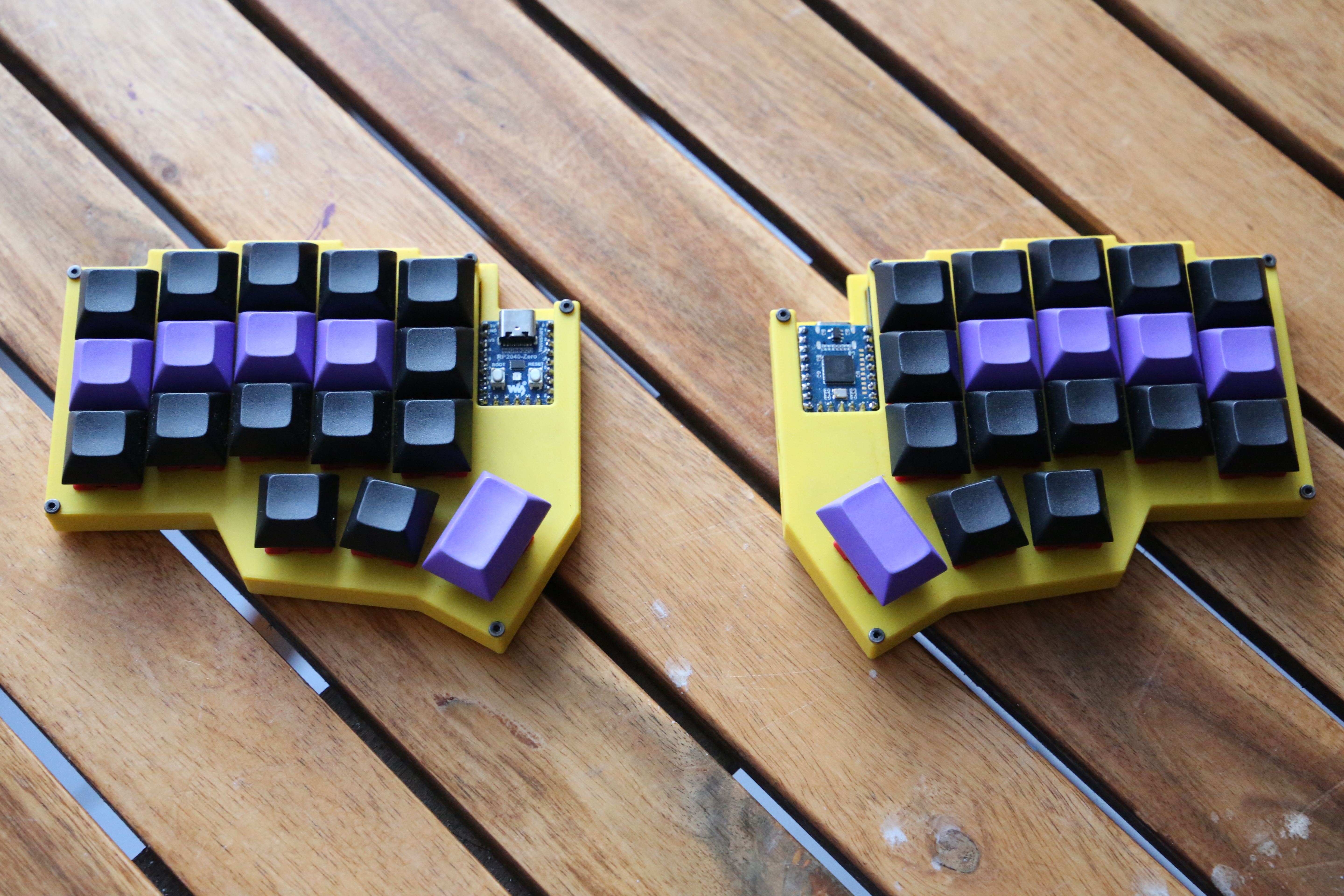 40%ish split keyboard